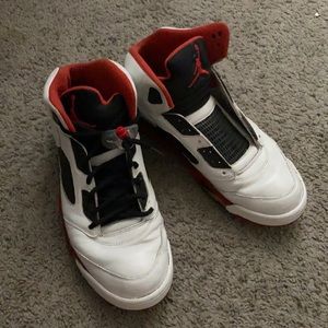 Jordan 5 Fire Red Custom